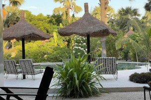 Terrasse - la Palmeraie de Ngor - Hotel Saloum