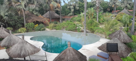 Piscine - la Palmeraie de Ngor - Hotel Sénégal
