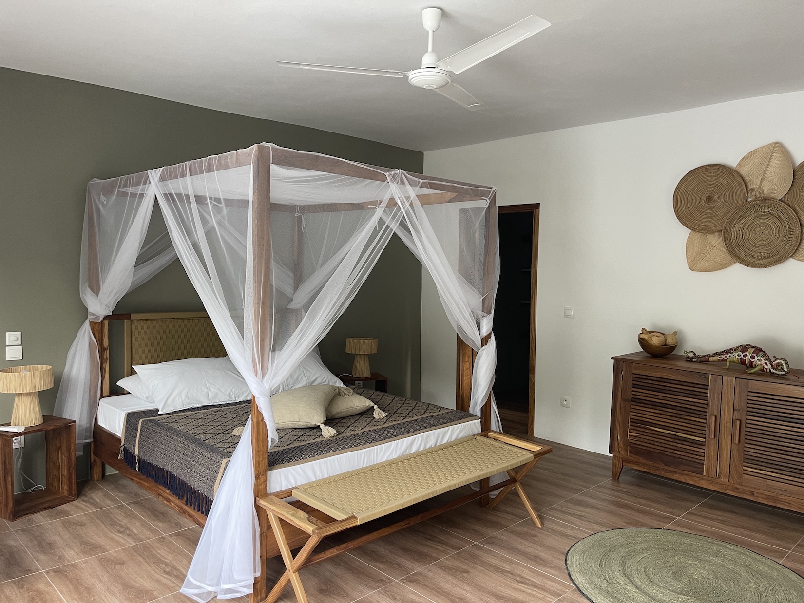 Coté Jarin - lodge la Palmeraie de Ngor - Sénégal