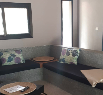 Salon suite Niowi - lodge la Palmeraie de Ngor - Sénégal